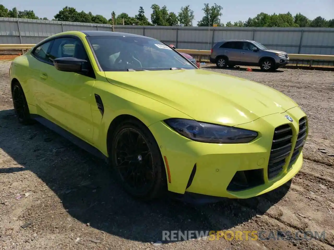 1 Photograph of a damaged car WBS33AZ06MCG60430 BMW M4 2021