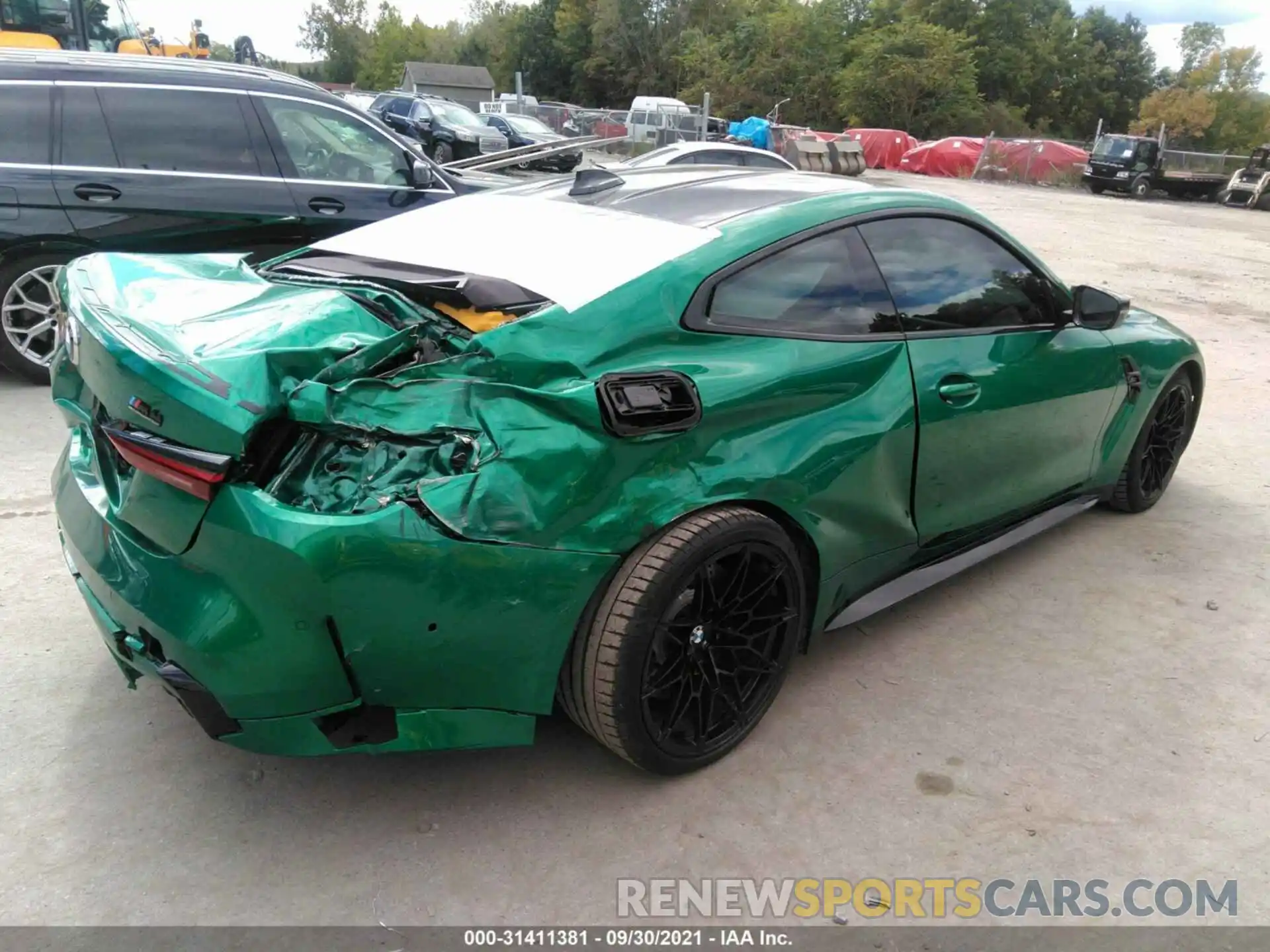 4 Photograph of a damaged car WBS33AZ07MCG44818 BMW M4 2021