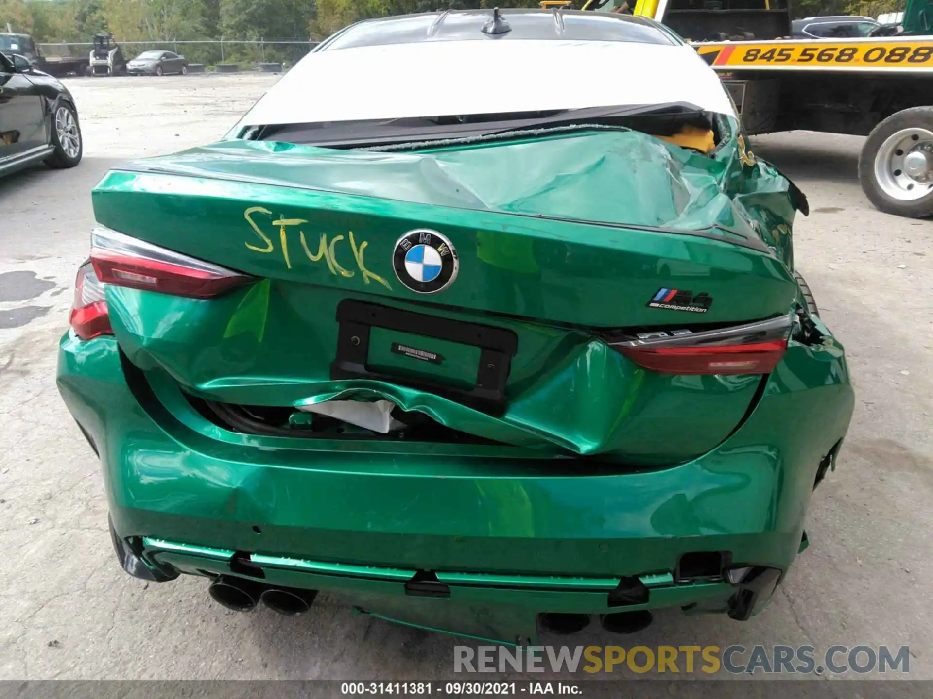 6 Photograph of a damaged car WBS33AZ07MCG44818 BMW M4 2021