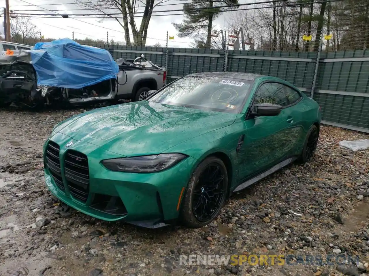 2 Photograph of a damaged car WBS33AZ07MCH50086 BMW M4 2021