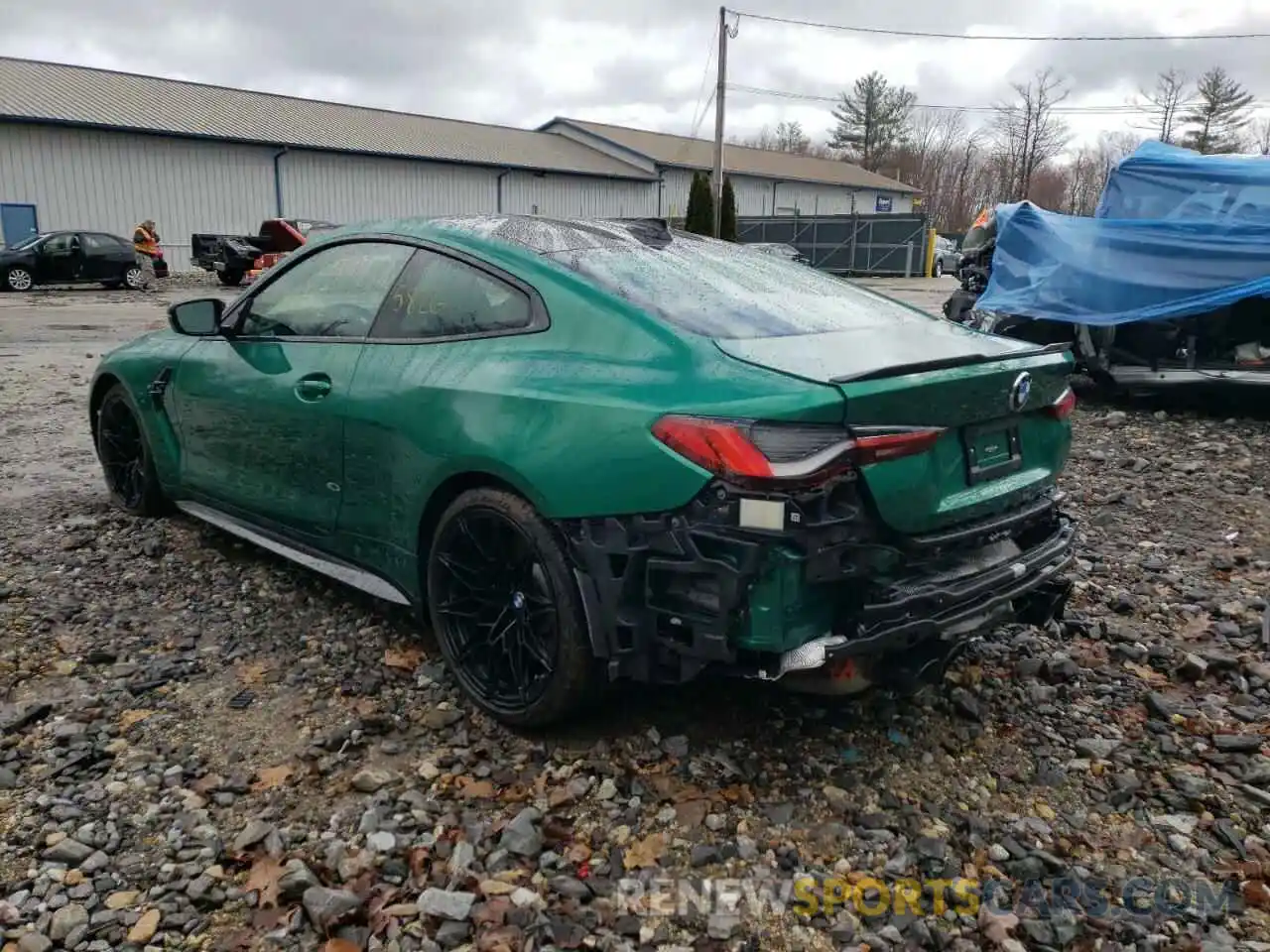 3 Photograph of a damaged car WBS33AZ07MCH50086 BMW M4 2021