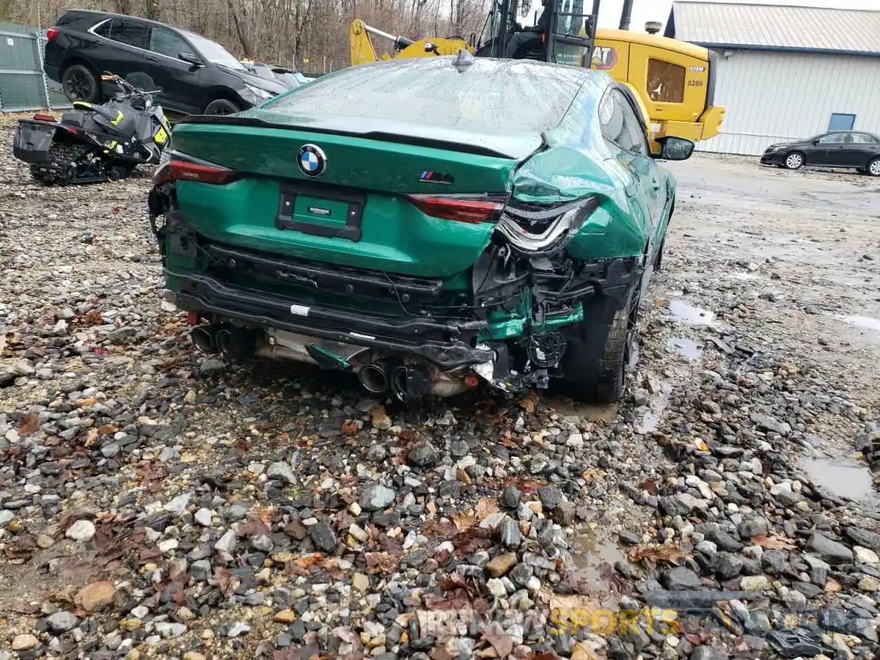 9 Photograph of a damaged car WBS33AZ07MCH50086 BMW M4 2021