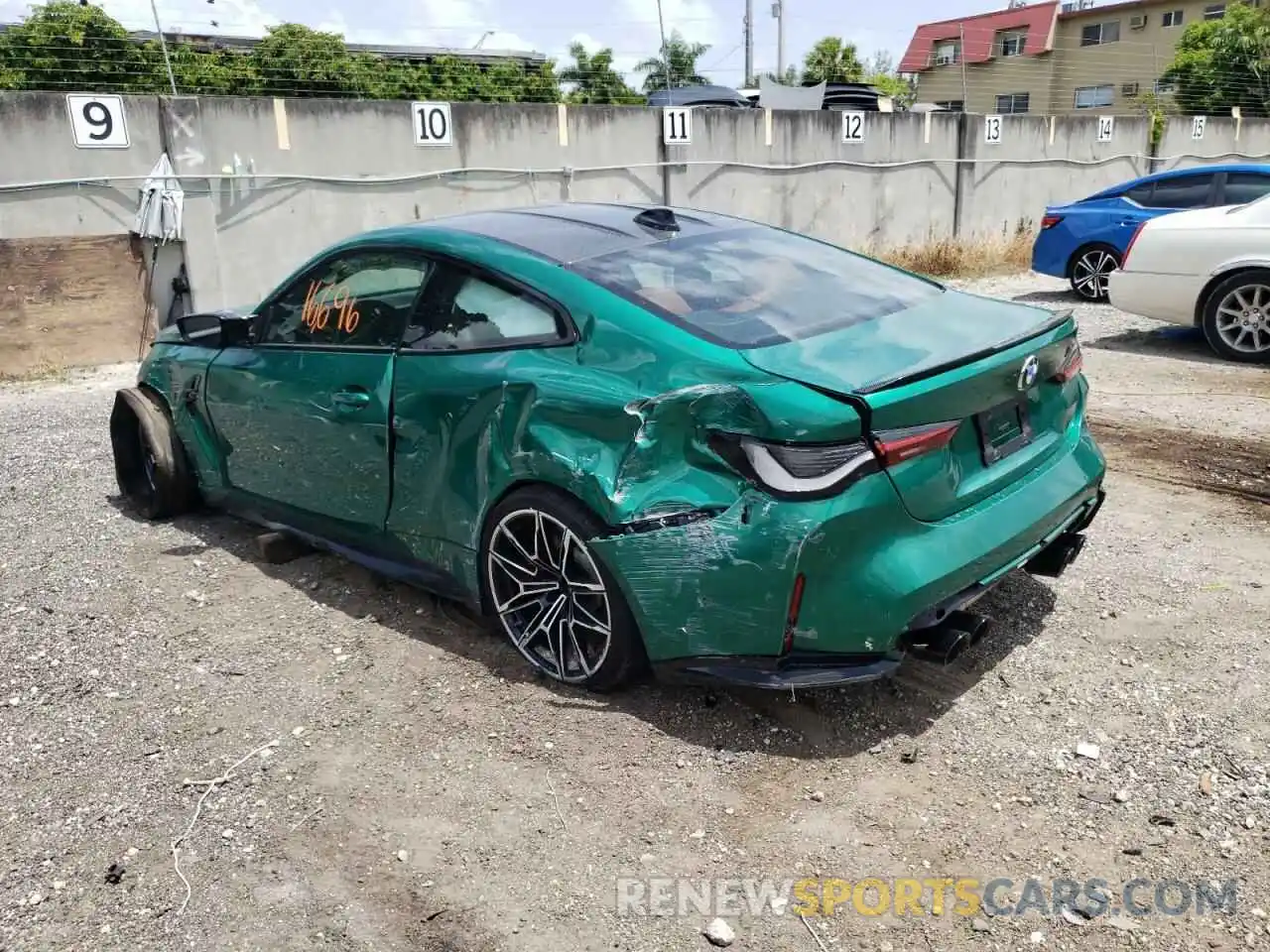 3 Photograph of a damaged car WBS33AZ0XMCG78901 BMW M4 2021