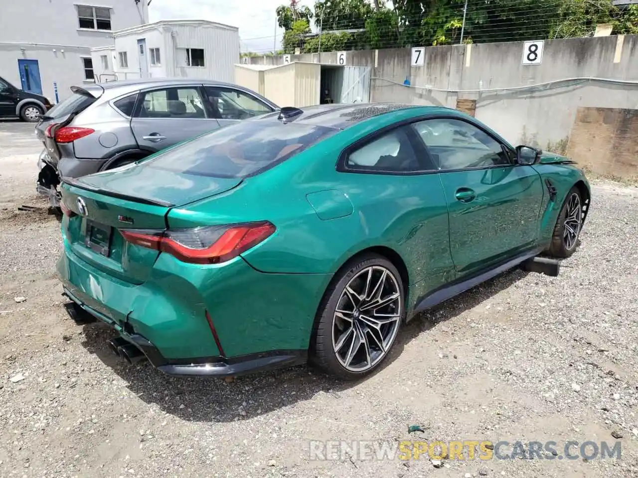 4 Photograph of a damaged car WBS33AZ0XMCG78901 BMW M4 2021