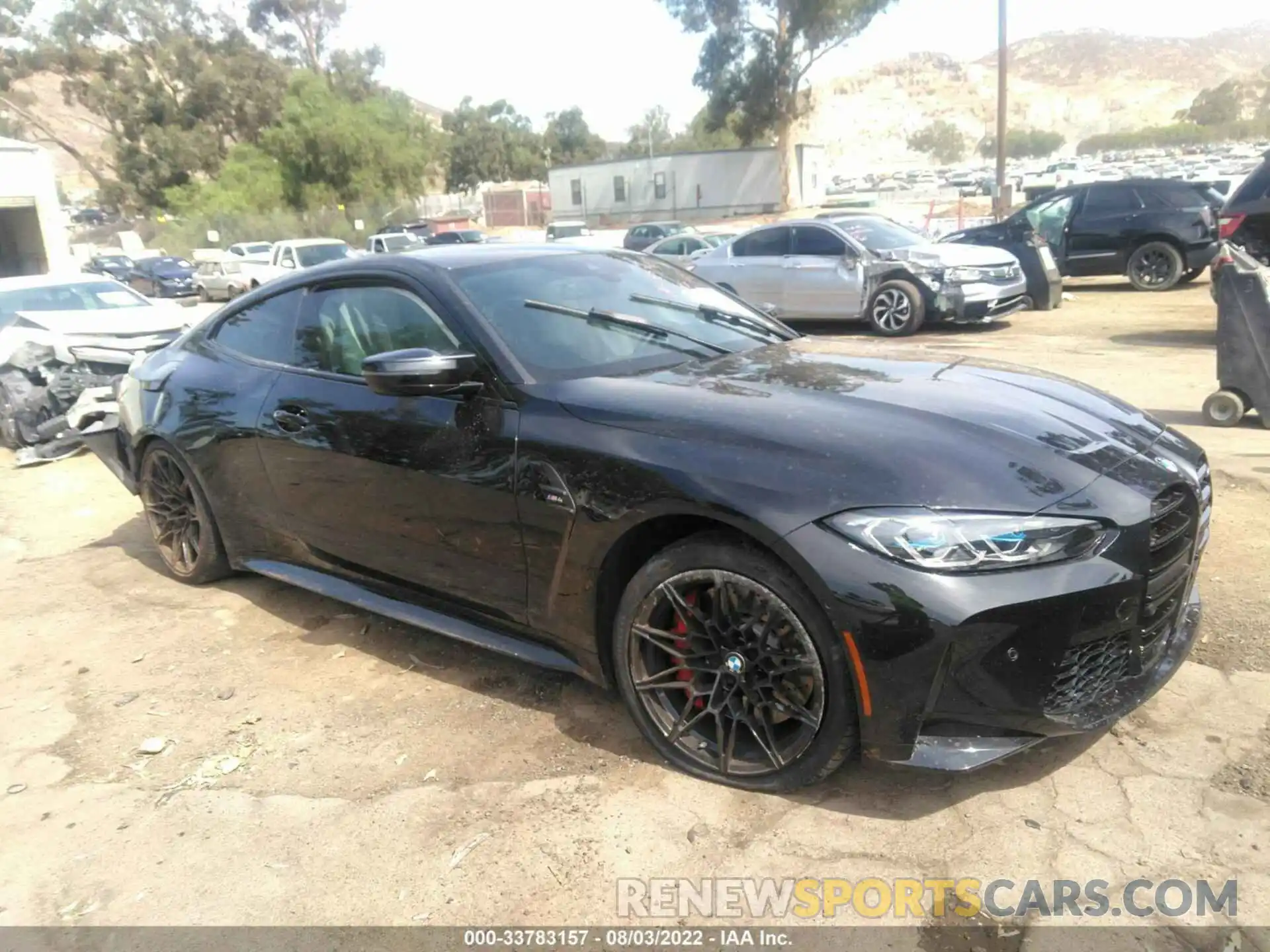 1 Photograph of a damaged car WBS53AZ00MCH13762 BMW M4 2021