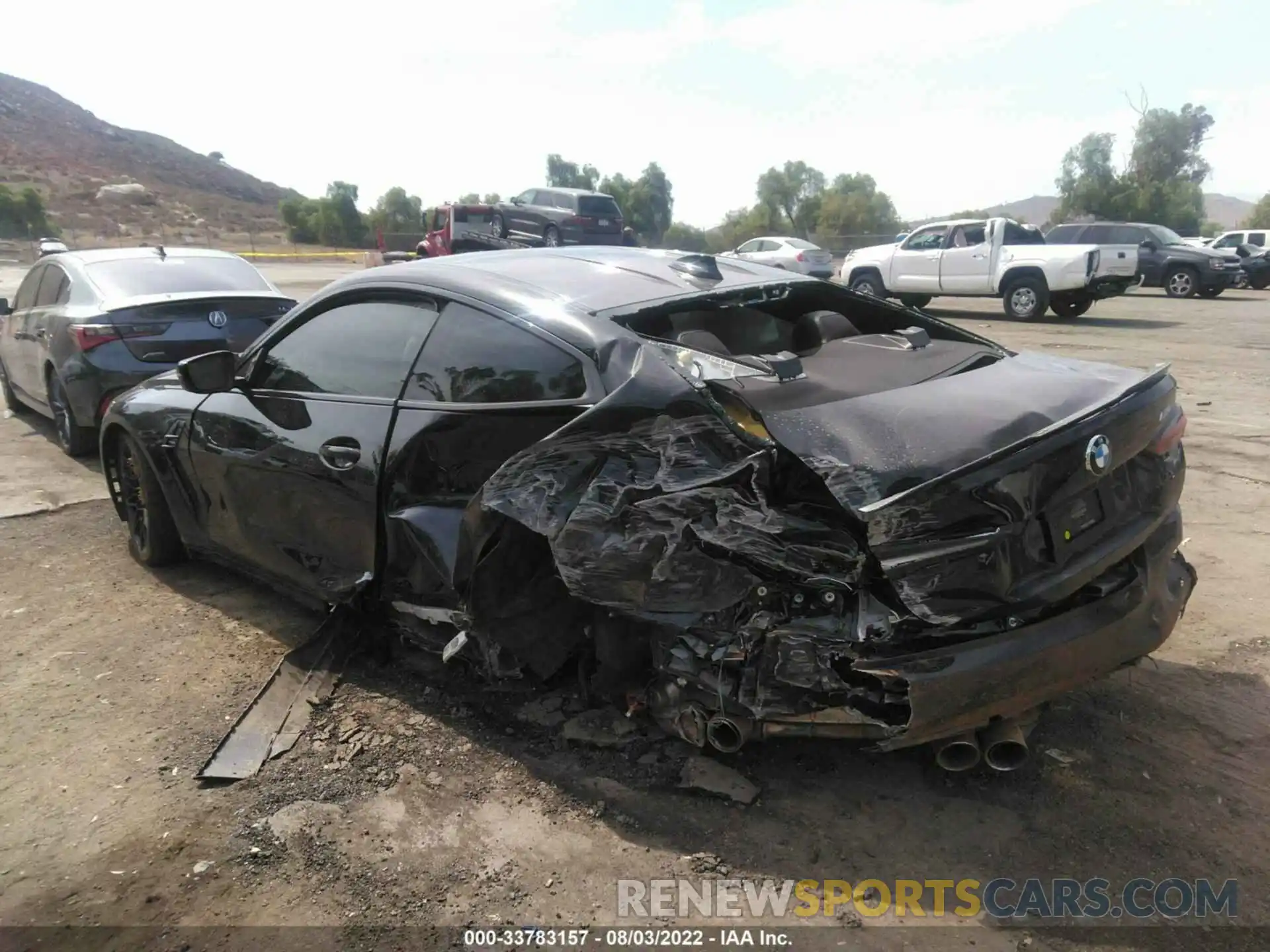 3 Photograph of a damaged car WBS53AZ00MCH13762 BMW M4 2021