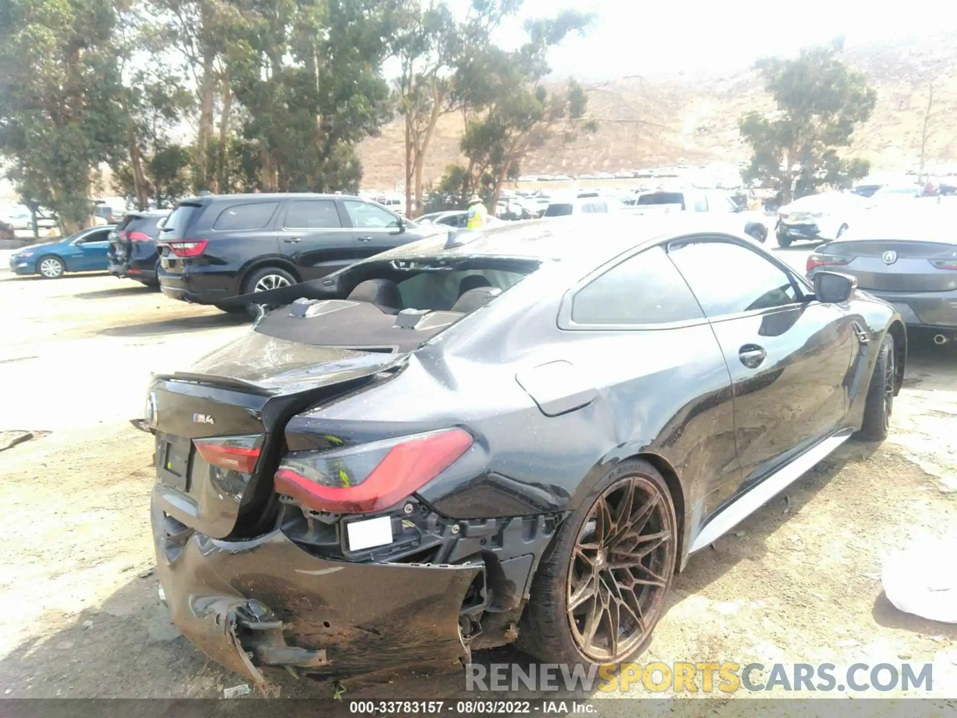 4 Photograph of a damaged car WBS53AZ00MCH13762 BMW M4 2021