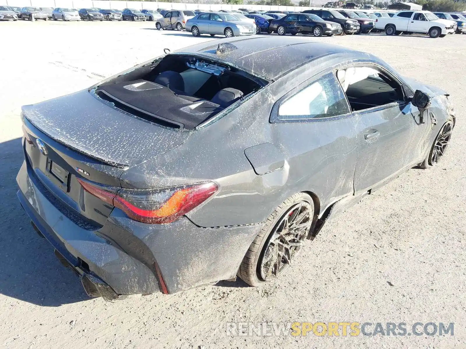 4 Photograph of a damaged car WBS53AZ02MCG68467 BMW M4 2021