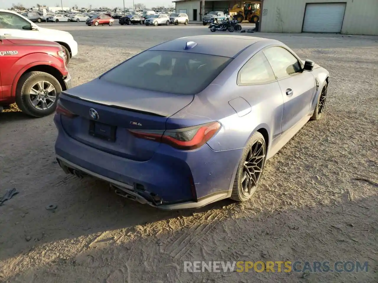 4 Photograph of a damaged car WBS53AZ07MCG76659 BMW M4 2021