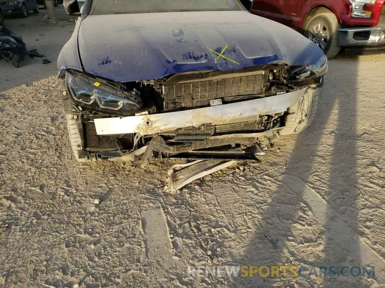 9 Photograph of a damaged car WBS53AZ07MCG76659 BMW M4 2021