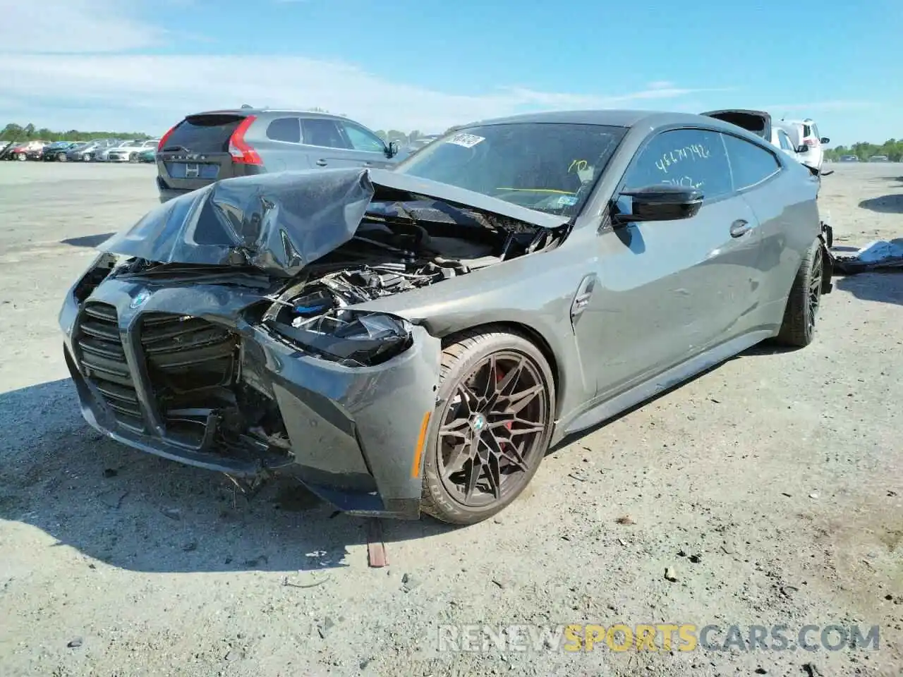 2 Photograph of a damaged car WBS53AZ09MCH13923 BMW M4 2021