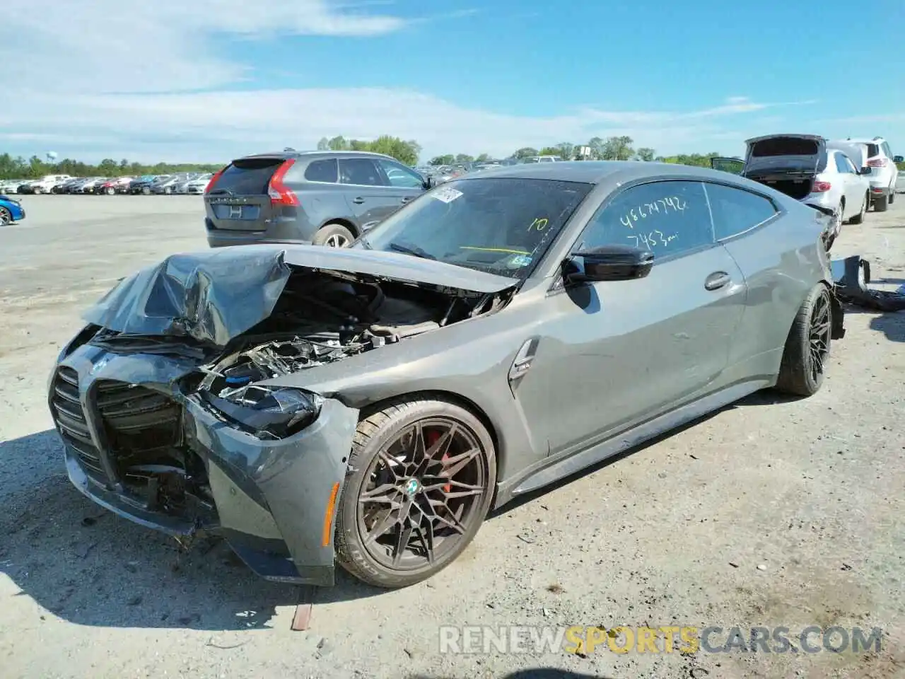 9 Photograph of a damaged car WBS53AZ09MCH13923 BMW M4 2021