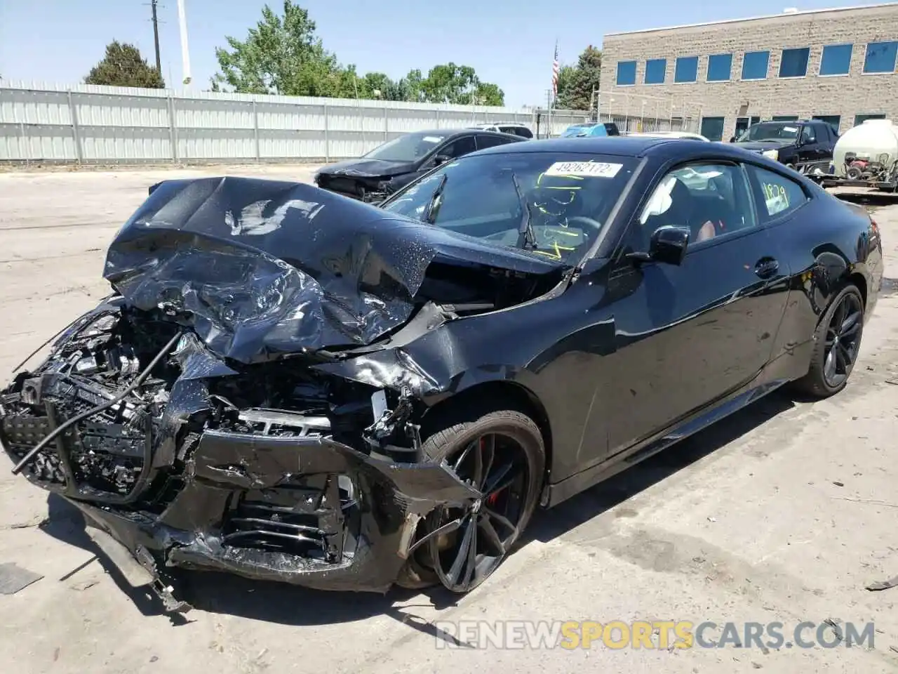 2 Photograph of a damaged car WBA13AR06NCJ63551 BMW M4 2022