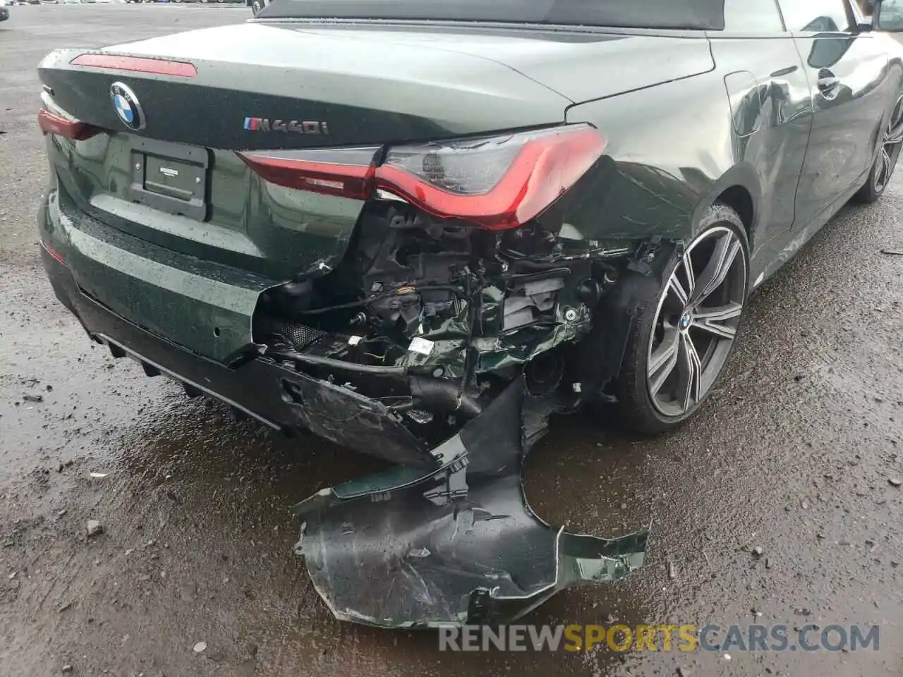 9 Photograph of a damaged car WBA63AT09NCJ59931 BMW M4 2022