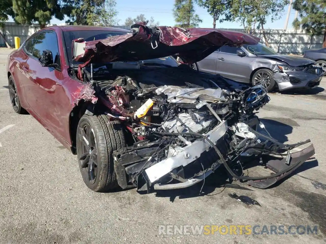 1 Photograph of a damaged car WBA83AP00NCH69402 BMW M4 2022