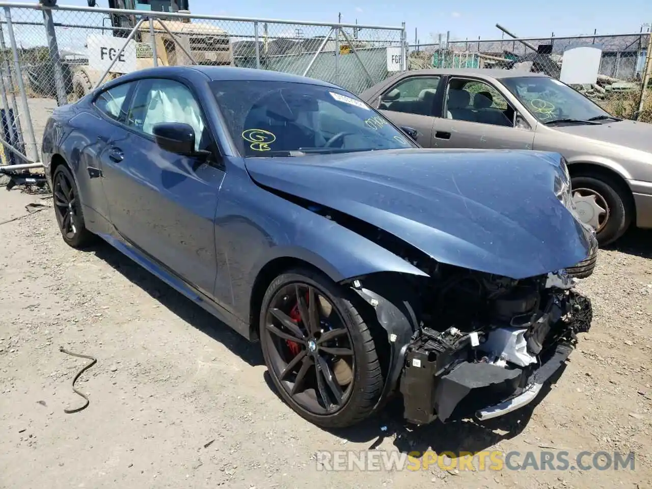 1 Photograph of a damaged car WBA83AP03NCH67305 BMW M4 2022