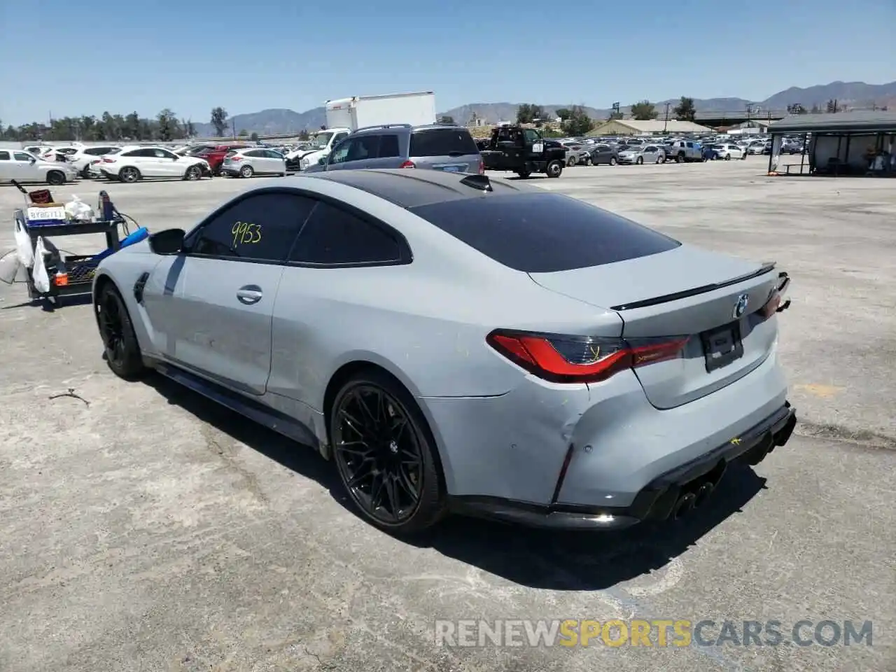 3 Photograph of a damaged car WBS33AZ02NCH65757 BMW M4 2022