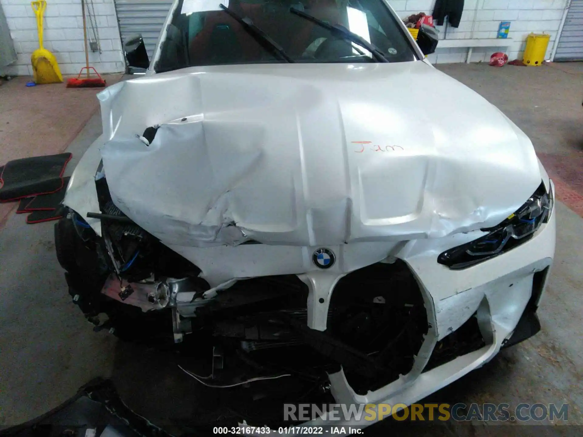 10 Photograph of a damaged car WBS43AZ01NCH79878 BMW M4 2022