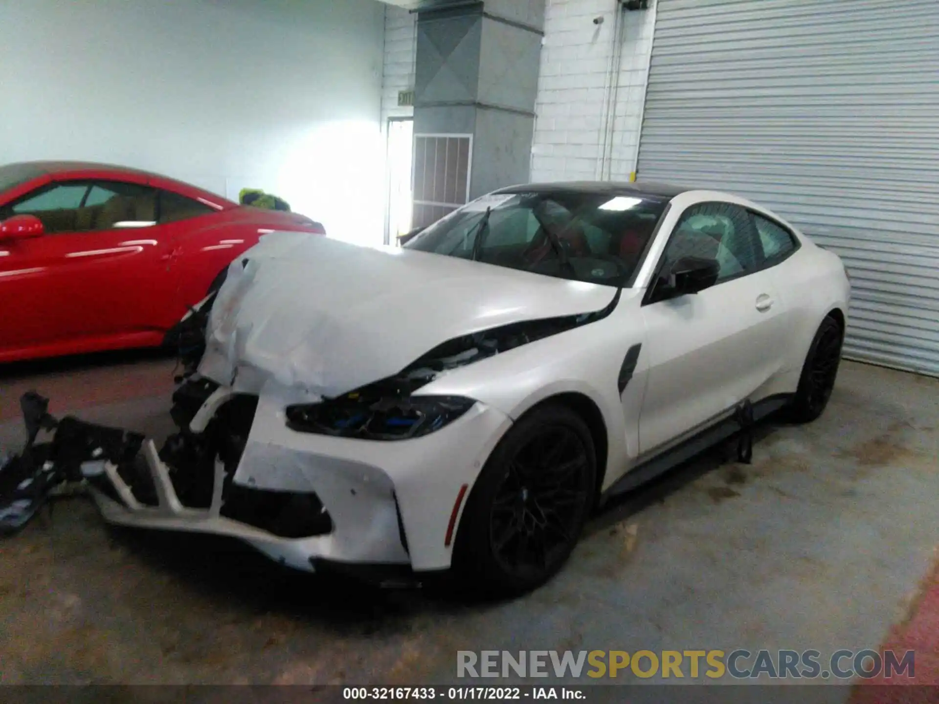 2 Photograph of a damaged car WBS43AZ01NCH79878 BMW M4 2022