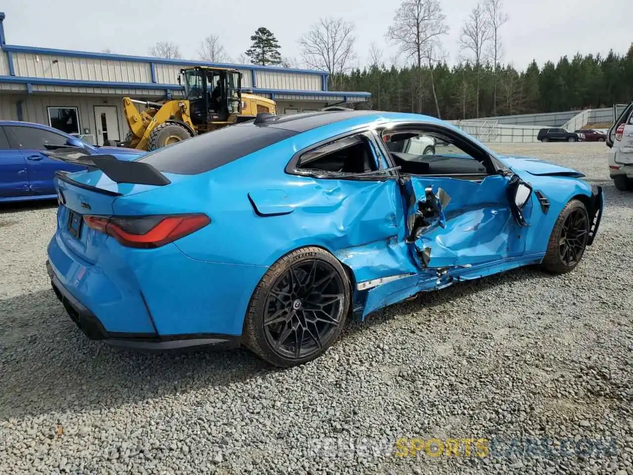 3 Фотография поврежденного автомобиля WBS43AZ01NCK81354 BMW M4 2022