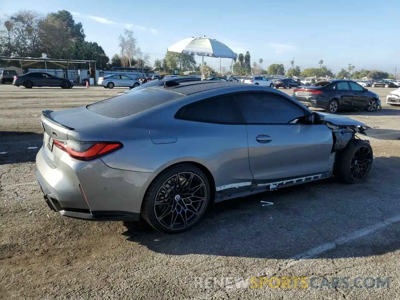 3 Photograph of a damaged car WBS43AZ02NCK74610 BMW M4 2022