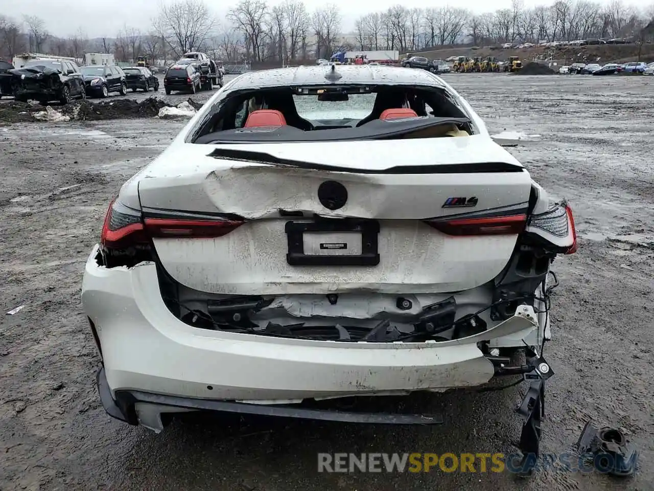 6 Photograph of a damaged car WBS43AZ05NCK37647 BMW M4 2022