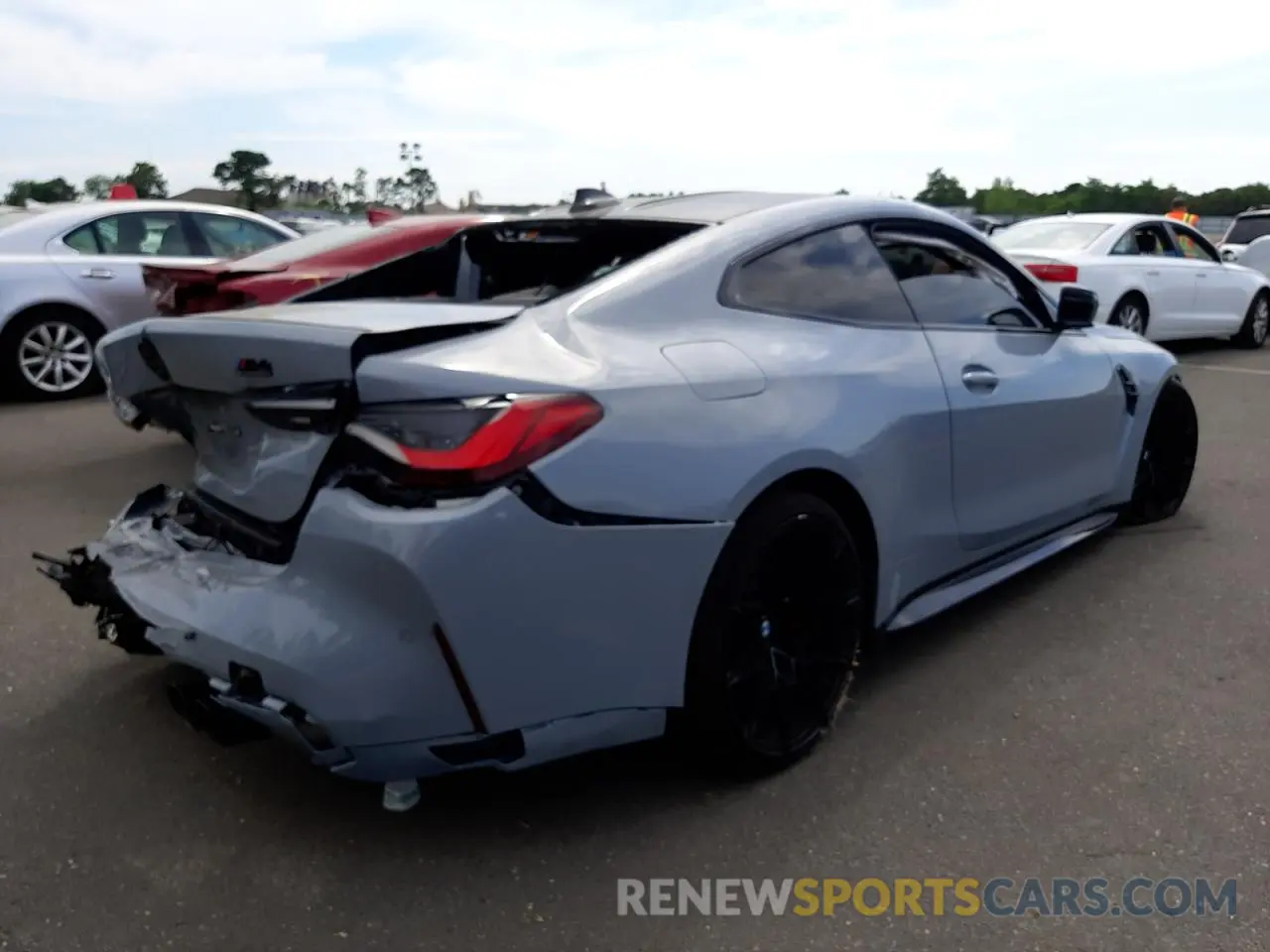 4 Photograph of a damaged car WBS43AZ08NCJ95491 BMW M4 2022