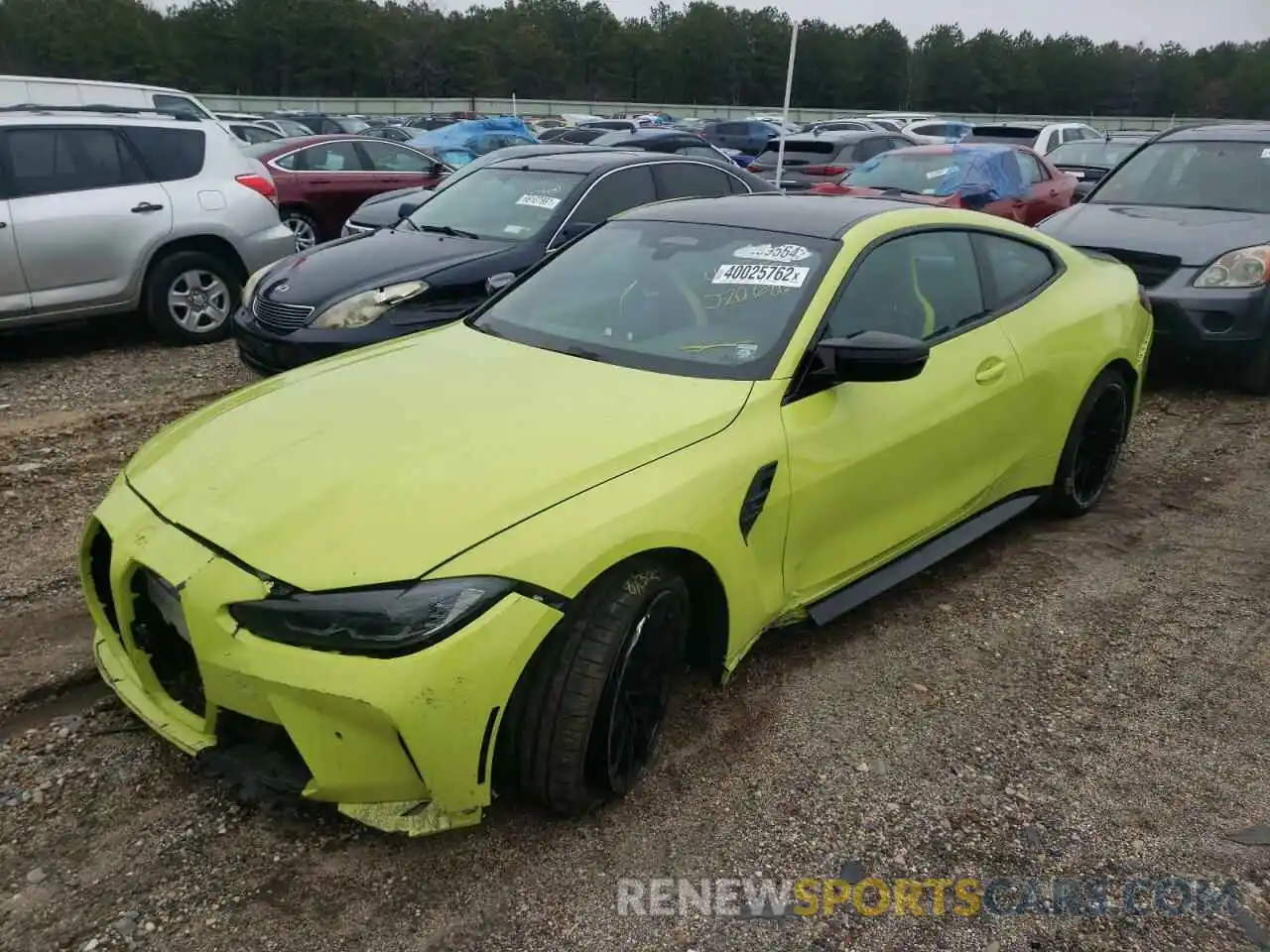 2 Фотография поврежденного автомобиля WBS43AZ0XNCJ20680 BMW M4 2022