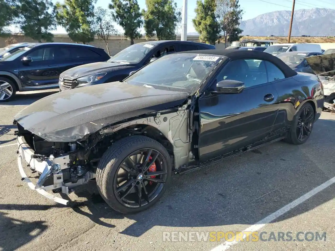 1 Photograph of a damaged car WBA53AT09PCL68116 BMW M4 2023