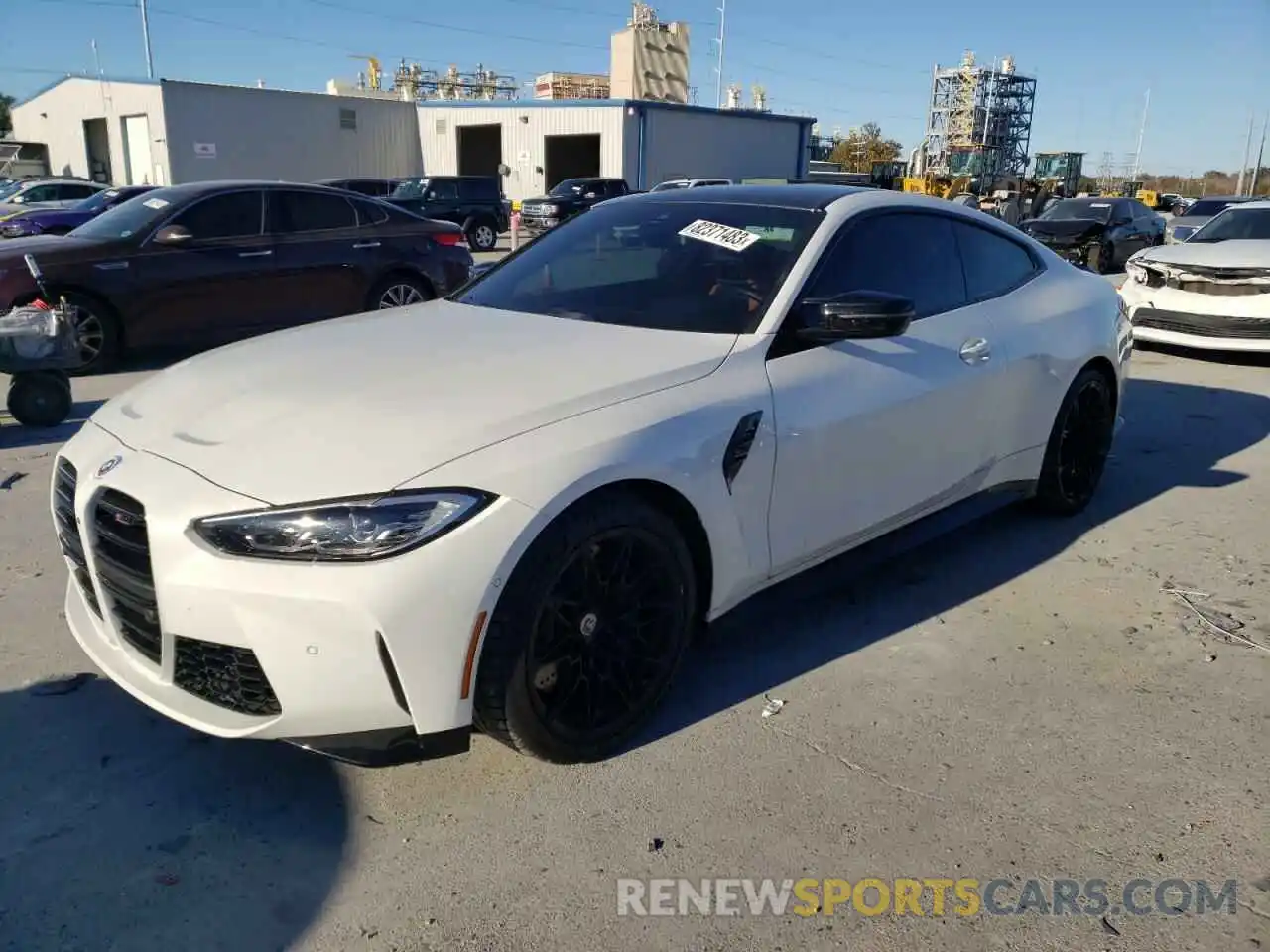 1 Photograph of a damaged car WBS43AZ01PCM35886 BMW M4 2023