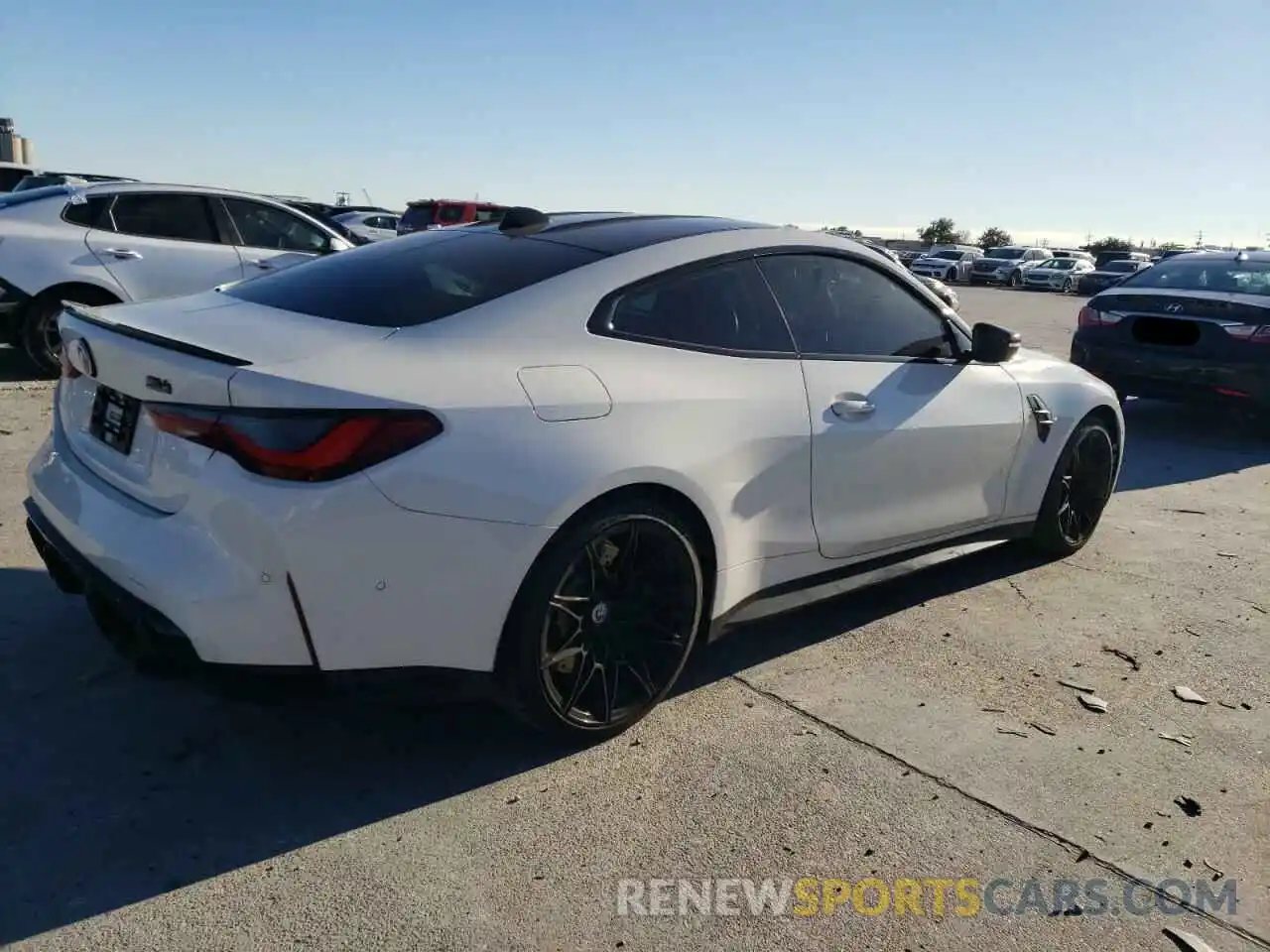 3 Photograph of a damaged car WBS43AZ01PCM35886 BMW M4 2023