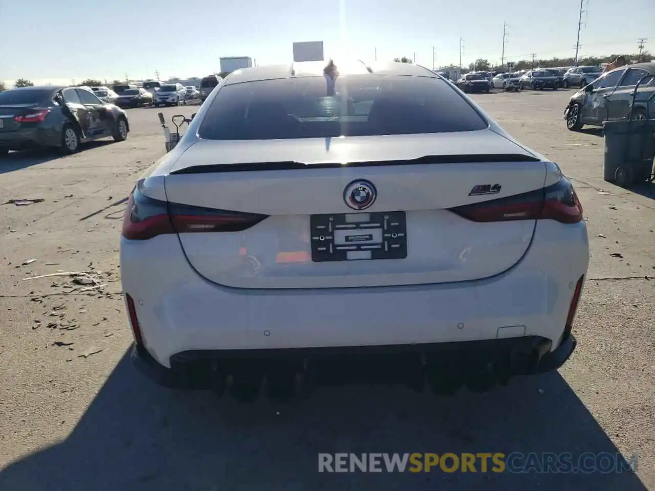 6 Photograph of a damaged car WBS43AZ01PCM35886 BMW M4 2023