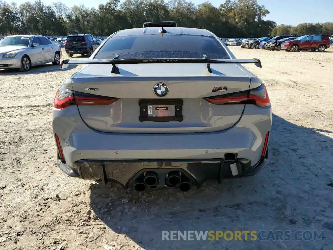 6 Photograph of a damaged car WBS43AZ06PCM15004 BMW M4 2023