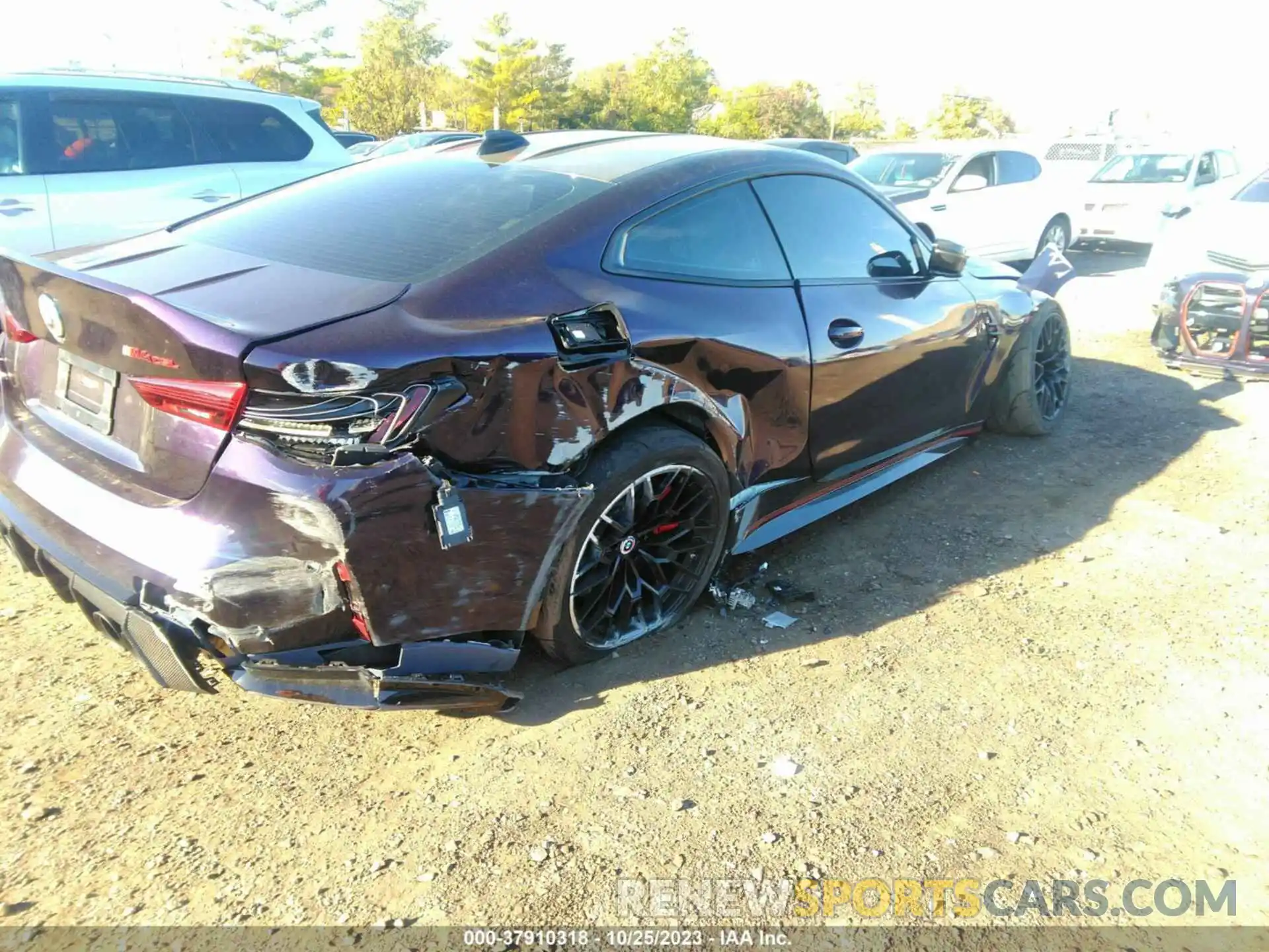 4 Photograph of a damaged car WBS63AZ00PCL48635 BMW M4 2023