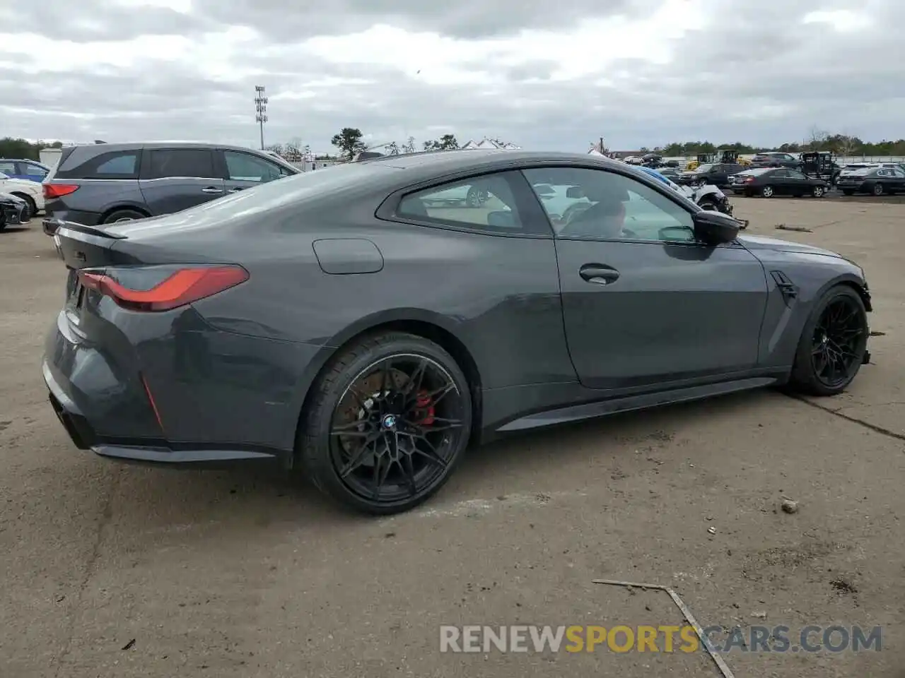 3 Photograph of a damaged car WBS43AZ07RCP39873 BMW M4 2024