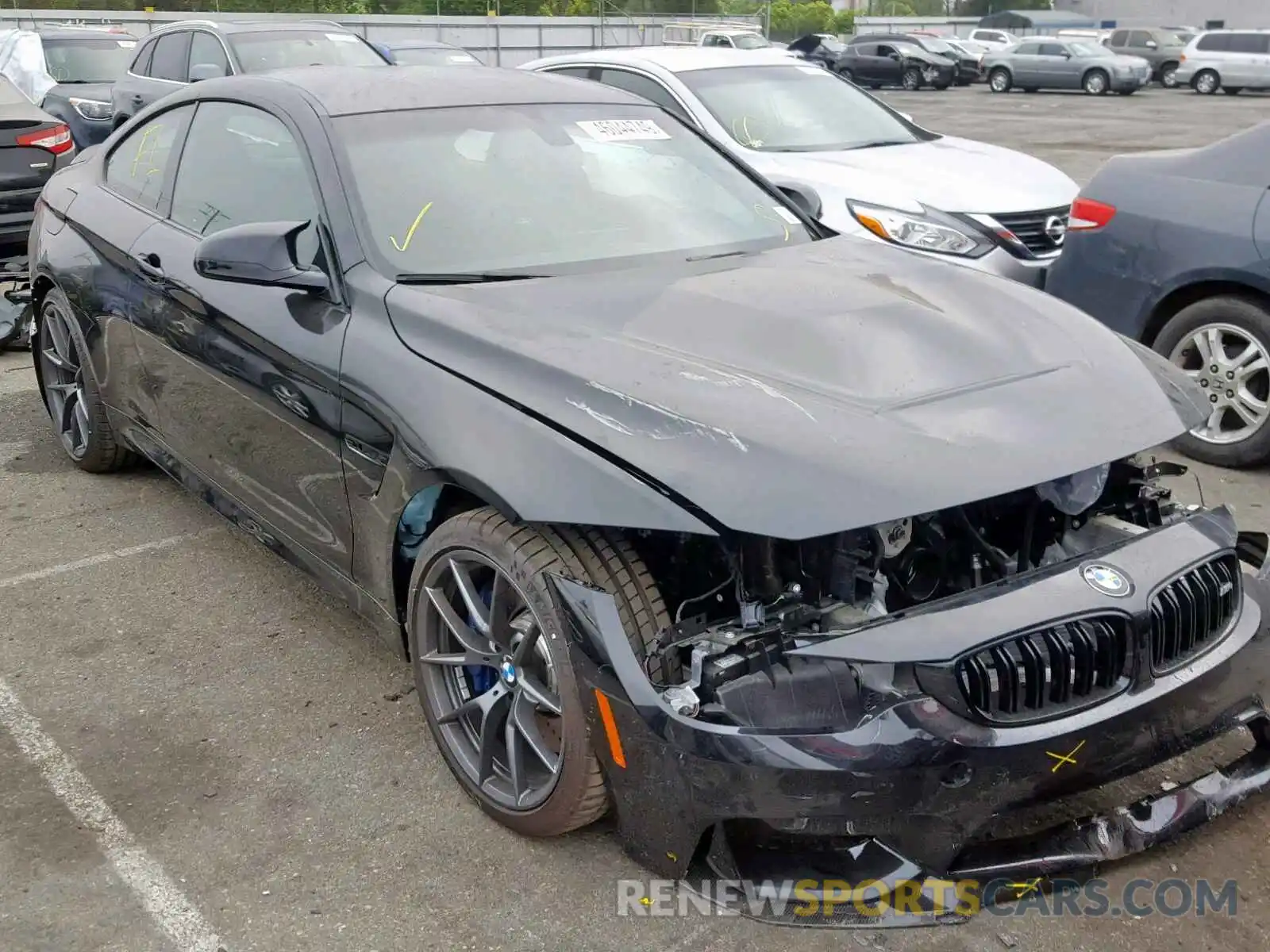 1 Photograph of a damaged car WBS3S7C59KAC09320 BMW M4 CS 2019