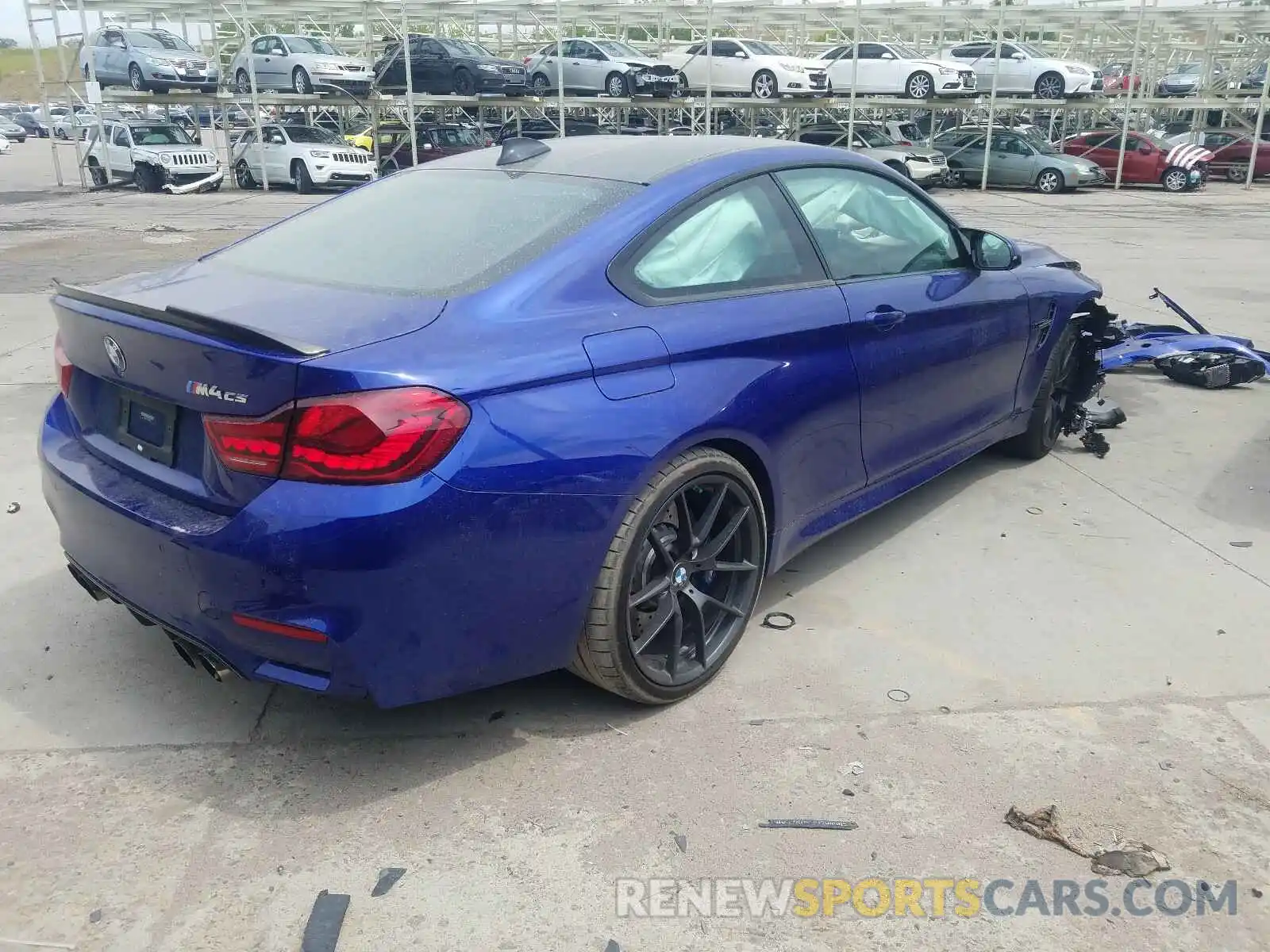 4 Фотография поврежденного автомобиля WBS3S7C07LAH85056 BMW M4 CS 2020