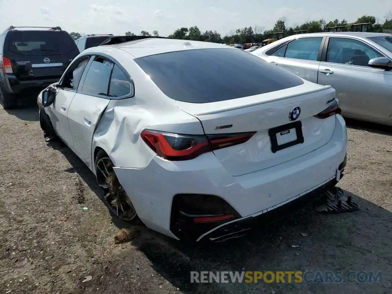 3 Photograph of a damaged car WBA13AW00NFM49284 BMW M440XI GRA 2022