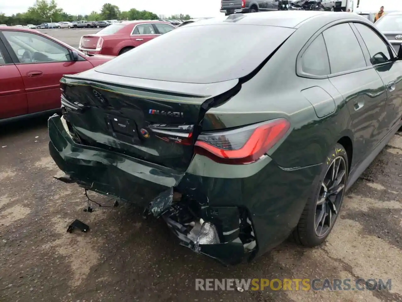 9 Photograph of a damaged car WBA13AW08NFL46579 BMW M440XI GRA 2022