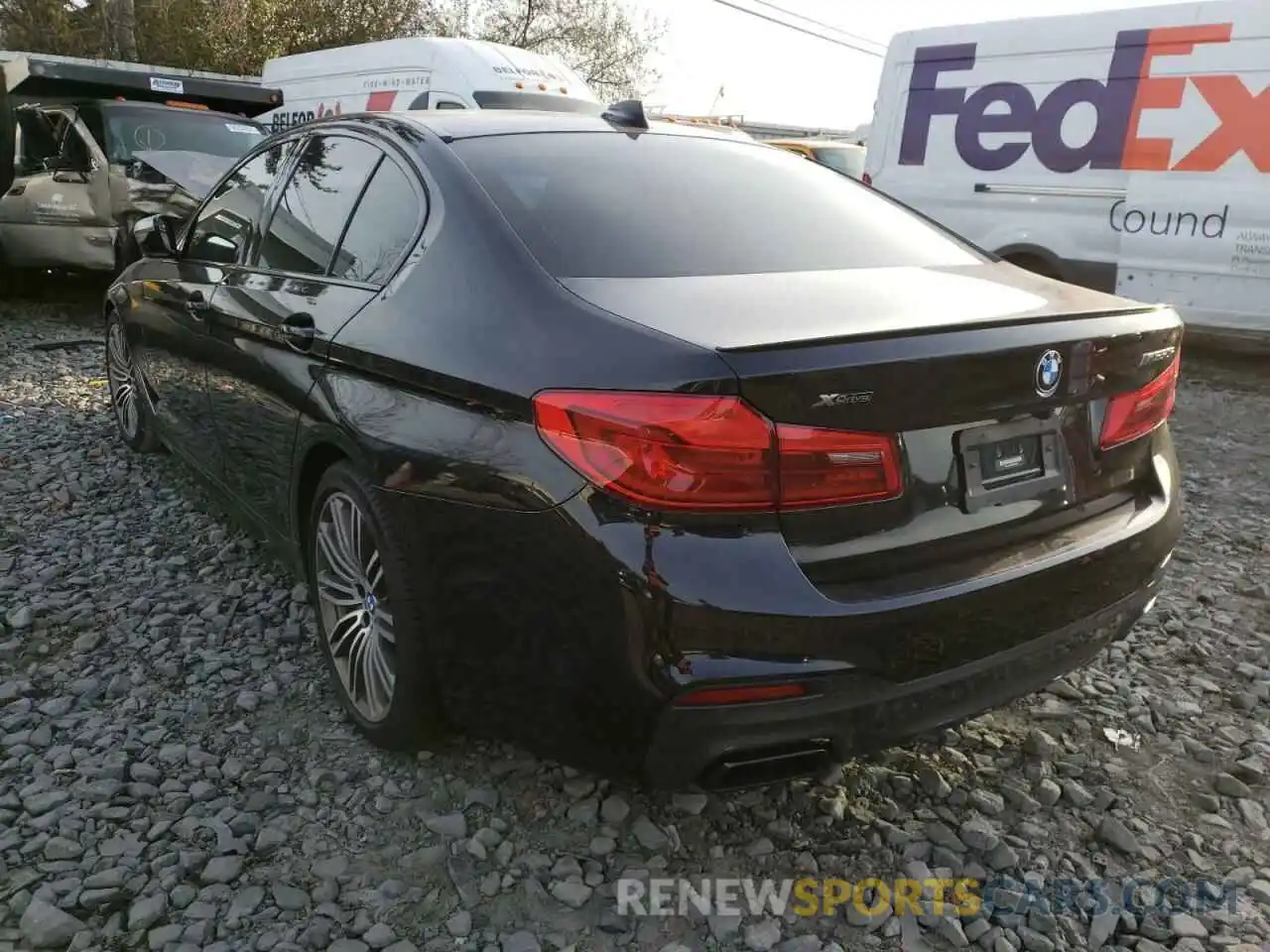 3 Photograph of a damaged car WBAJB9C50KB288438 BMW M5 2019