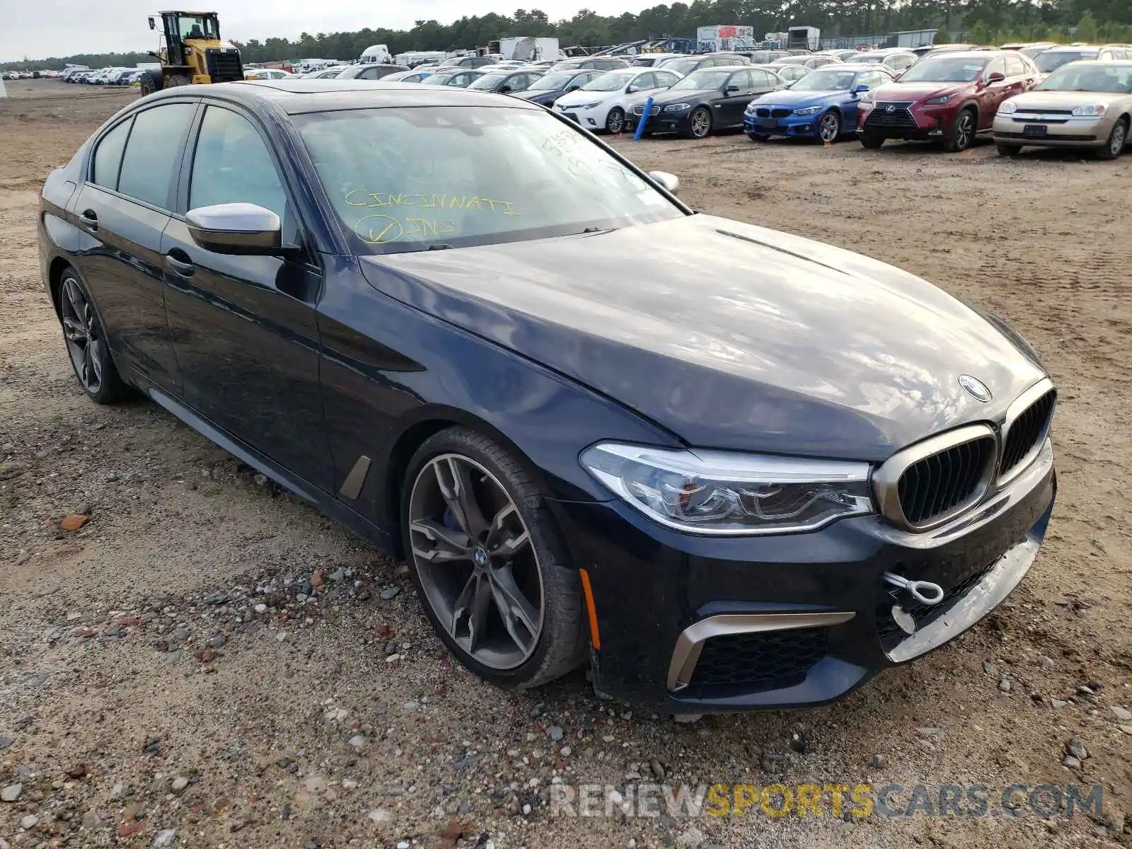 1 Photograph of a damaged car WBAJB9C50KB464808 BMW M5 2019