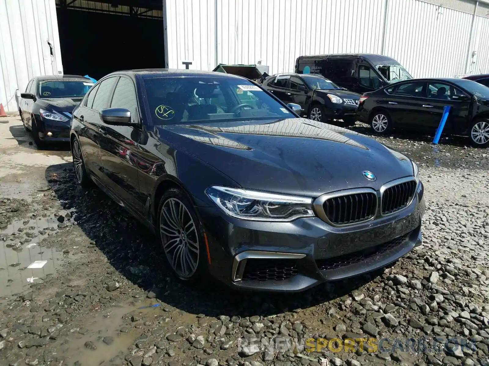 1 Photograph of a damaged car WBAJB9C51KB288769 BMW M5 2019