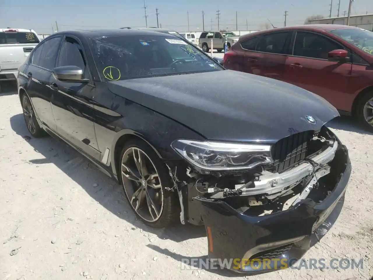 1 Photograph of a damaged car WBAJB9C51KB288836 BMW M5 2019