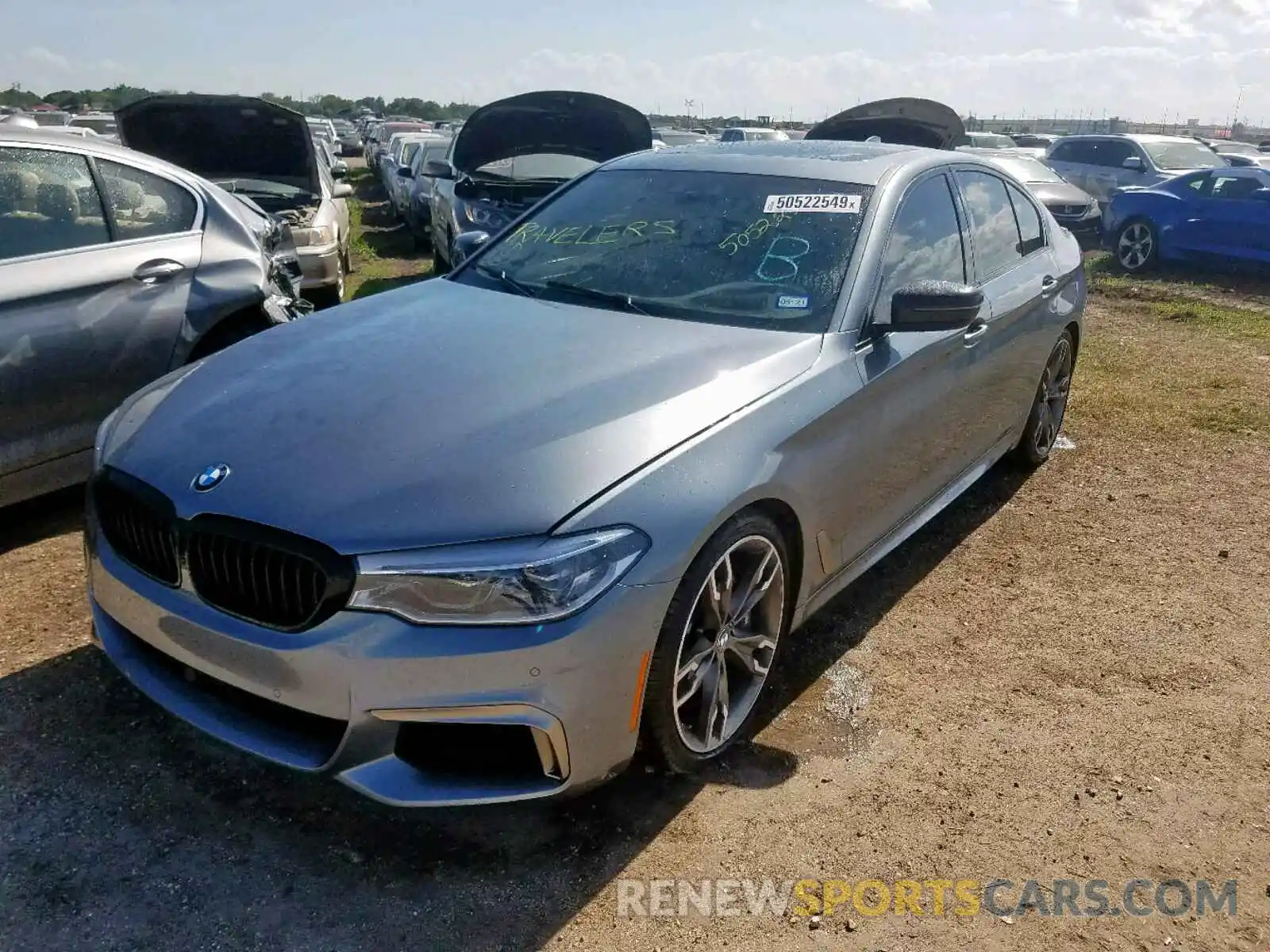 2 Photograph of a damaged car WBAJB9C51KB289131 BMW M5 2019