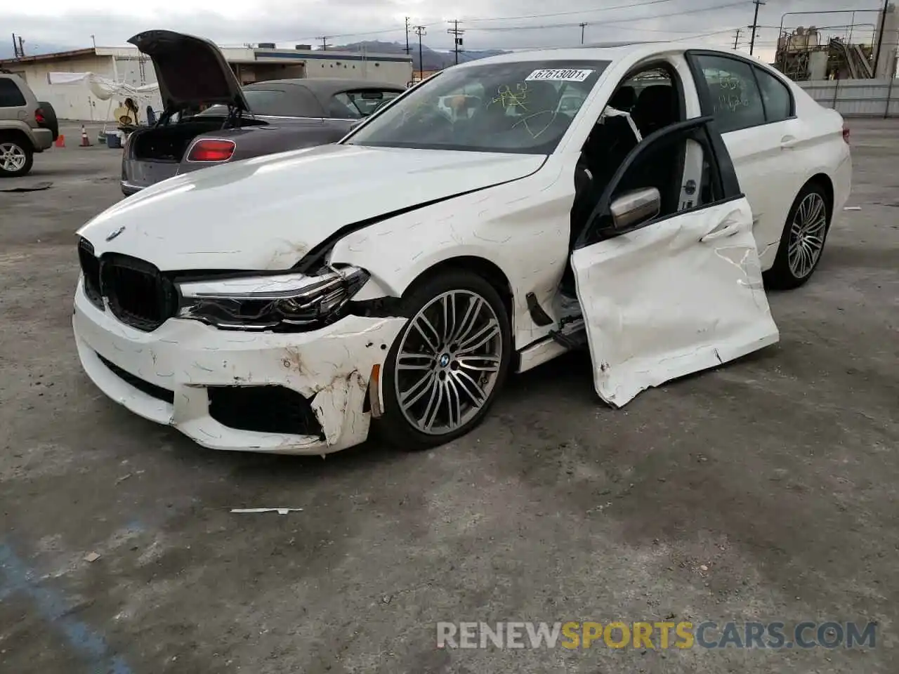 2 Photograph of a damaged car WBAJB9C51KB464073 BMW M5 2019