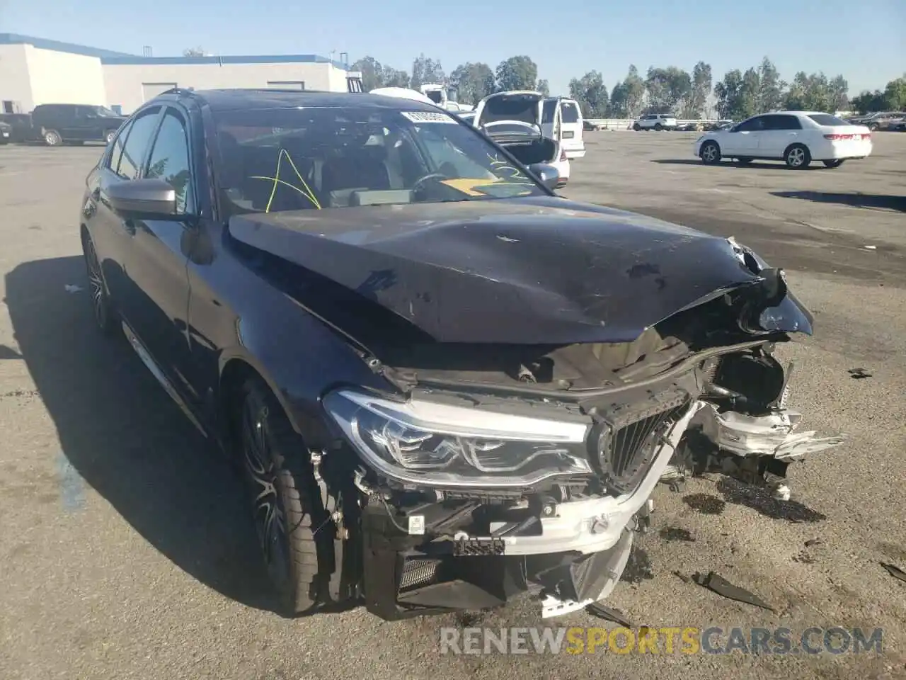 1 Photograph of a damaged car WBAJB9C51KB464980 BMW M5 2019