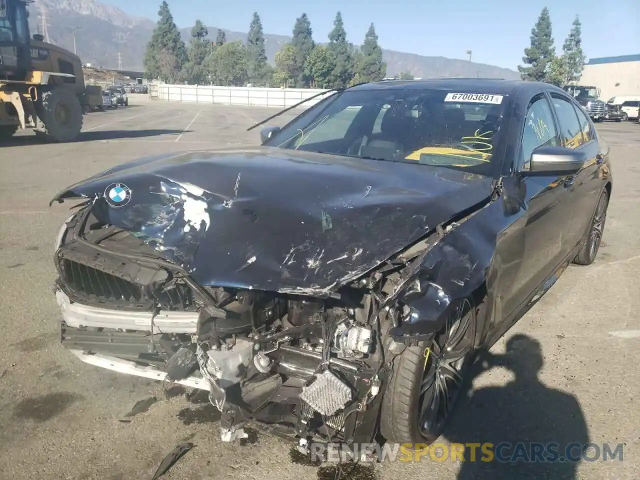 2 Photograph of a damaged car WBAJB9C51KB464980 BMW M5 2019