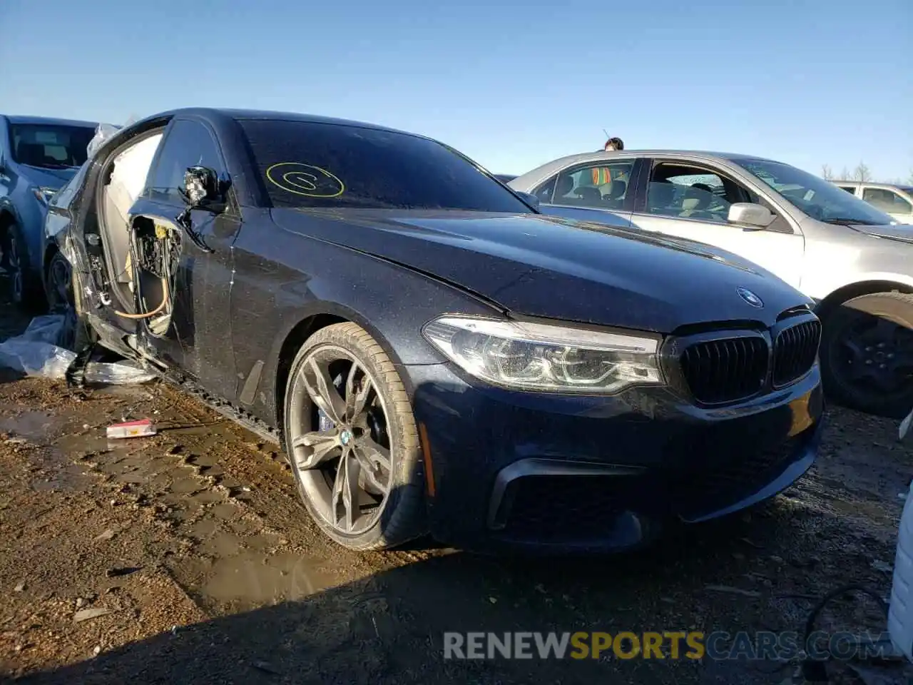 1 Photograph of a damaged car WBAJB9C52KB288196 BMW M5 2019