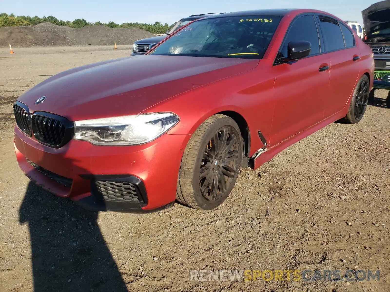 2 Photograph of a damaged car WBAJB9C52KB464356 BMW M5 2019