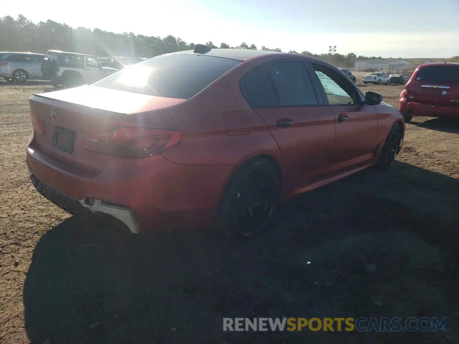 4 Photograph of a damaged car WBAJB9C52KB464356 BMW M5 2019